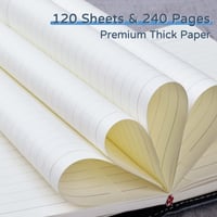 Jurnal cu Lacăt WEMATE A5, Jurnal din Piele PU cu Închidere, Agendă de 240 de Pagini, Organizator pentru Bărbați și Femei, 21,8x14,7 cm 6