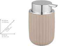 WENKO Agropoli bézs szappanadagoló 250 ml folyékony szappanhoz - beige 6