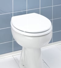 WENKO Bali WC daska bijela, MDF, pričvršćivači od nehrđajućeg čelika, 35x42 cm - blago ogrebotina poklopac — ogrebotine na gornjem dijelu (stanje: vidi 2. sliku) 5
