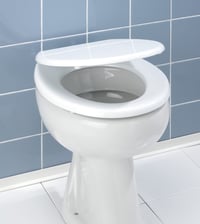 WENKO Bali WC daska bijela, MDF, pričvršćivači od nehrđajućeg čelika, 35x42 cm - blago ogrebotina poklopac — ogrebotine na gornjem dijelu (stanje: vidi 2. sliku) 7