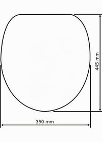 Capac WC WENKO Bergamo alb – antibacterian, fixare reglabilă din oțel inoxidabil, Duroplast, 35 x 44,4 cm 8