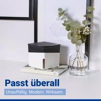 WENKO Cube odvlaživač zraka s 500 g granula, bijeli, do 40 m³, bez struje, ponovno punjiv, protiv plijesni i neugodnih mirisa 10