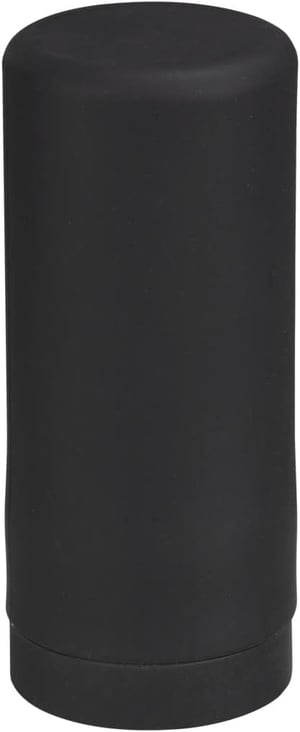 WENKO Easy Squeez-e silikonski dozator deterdženta za suđe 250 ml, crni, protiv curenja, 6x14 cm