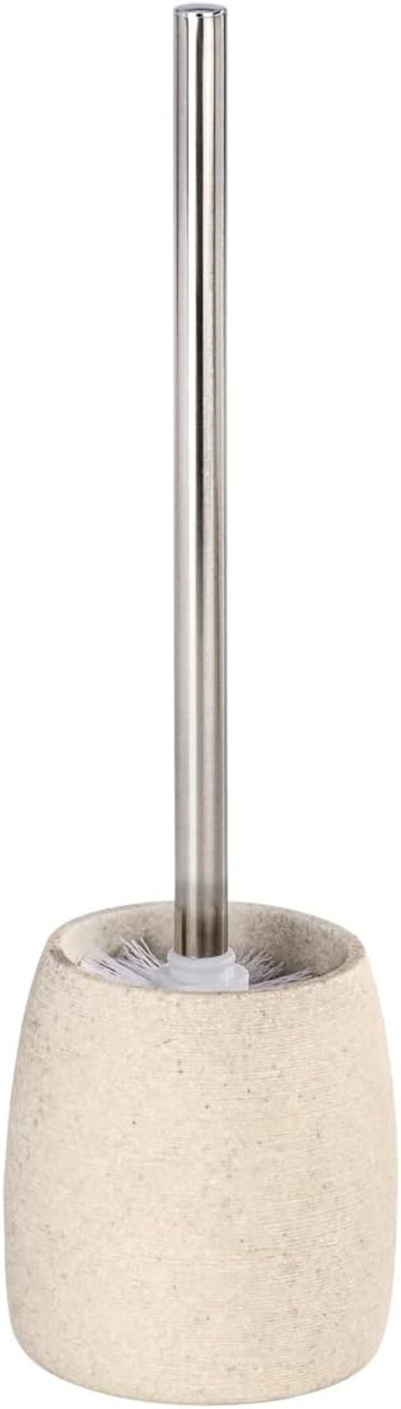 Wenko Goa WC kefe beige 36,5 cm modern fürdőszobai kiegészítő - 38.5 x 11.8 x 11.8 cm, Beige