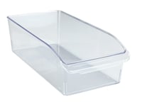WENKO Organizér do chladničky M, úložný box do chladničky a špajze, bezpečný pre potraviny, priehľadný, 15 x 9,5 x 31 cm, vyrobený z PET materiálu 1