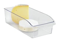 WENKO Organizér do chladničky M, úložný box do chladničky a špajze, bezpečný pre potraviny, priehľadný, 15 x 9,5 x 31 cm, vyrobený z PET materiálu 2