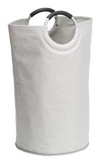 Skladacia nákupná taška a kôš na bielizeň WENKO Jumbo, 69 l, 38 x 72 cm, kamenná béžová, s držadlami 1