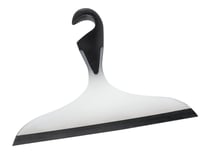 WENKO Loano racletă pentru duș negru - ștergător de baie cu agățătoare, plastic TPR, 23 x 17 x 2,5 cm 5