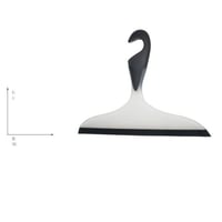 WENKO Loano racletă pentru duș negru - ștergător de baie cu agățătoare, plastic TPR, 23 x 17 x 2,5 cm 6