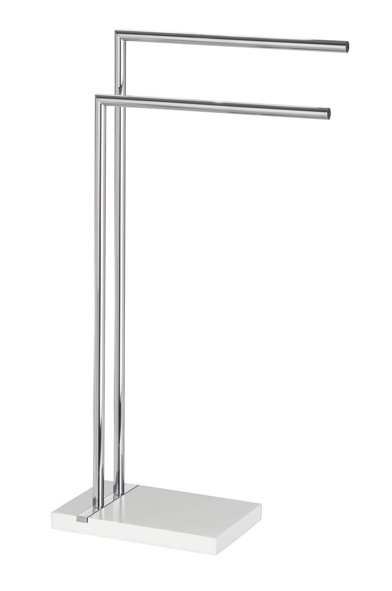 Vešiak na uteráky a oblečenie Wenko Noble White – biely – 45,5x20x82 cm