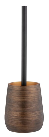 WENKO Palena set s četkom za WC, s izmjenjivom glavom, vrhunska umjetna smola, Ø 12,5 x 37 cm, brončana 2