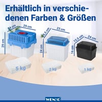 Dezumidificator WENKO 1 kg Negru, eficient energetic, funcționare silențioasă și fără electricitate 8