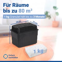 Dezumidificator WENKO 1 kg Negru, eficient energetic, funcționare silențioasă și fără electricitate 4