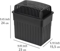 WENKO Páramentesítő 2kg granulátummal fürdőszobához, garázshoz, pincéhez - 2 kg, Black, Moisture killer 7