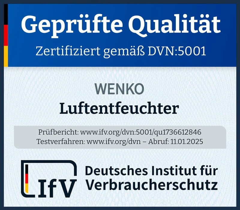 WENKO Páramentesítő 2kg granulátummal fürdőszobához, garázshoz, pincéhez - 2 kg, Black, Moisture killer