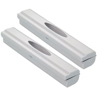 Dávkovač fólie WENKO Perfect Cutter – svetlosivý – 38x5,2x6,7 cm – 2 ks 1