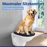 WENKO Sedilo WC-ülőke D-forma fekete, lecsapódásgátlóval, antibakteriális duroplast, 300 kg teherbírás, ultralapos kivitel, levehető fedél 8