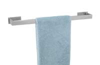 WENKO Turbo-Loc UNO Genova matný nerezový držiak na uteráky 60 cm, upevnenie bez vŕtania, 61 x 4,4 x 7,6 cm 2