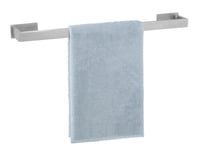 WENKO Turbo-Loc UNO Genova matný nerezový držiak na uteráky 60 cm, upevnenie bez vŕtania, 61 x 4,4 x 7,6 cm 5