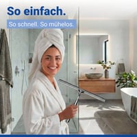 Racletă de duș WENKO Turbo-Loc XXL extra lată de 40 cm cu cârlig, fără găurire 7