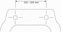 WENKO Valencia WC daska od MDF-a, bijela, s pričvršćenjem od nehrđajućeg čelika, vanjske dimenzije 37,5x43,5 cm, unutarnje dimenzije 22,2x26,5 cm 6