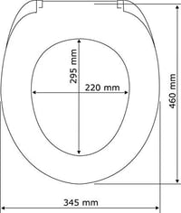 WENKO WC-ülőke lágyan záródó zsanérral, termoplasztból – puha záródású lecsapódásgátlós WC-tető 5