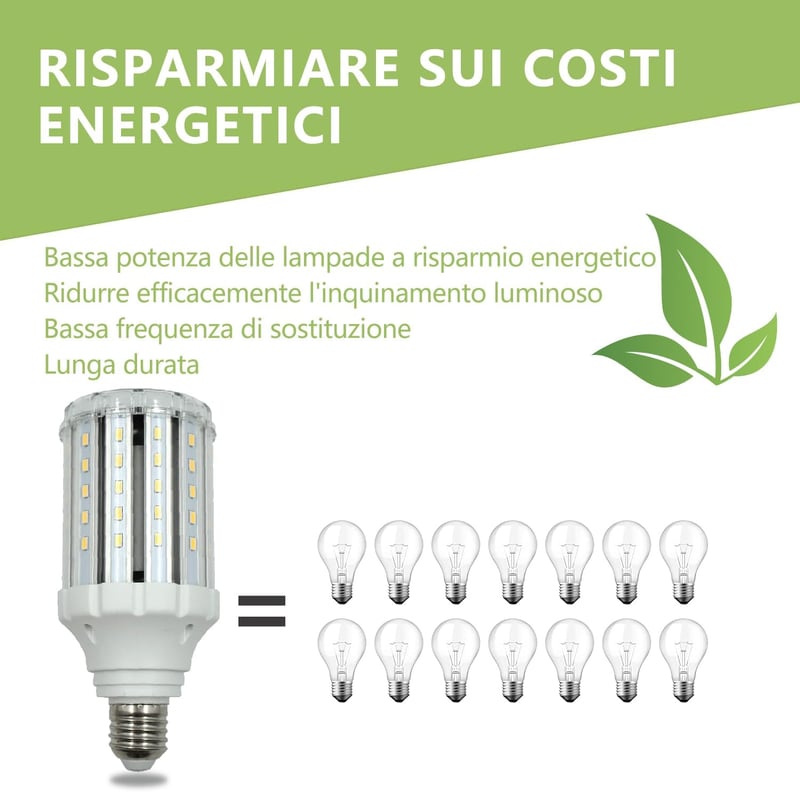 Wenscha 25W LED E27 3000K meleg fehér izzó 120W halogén helyettesítő