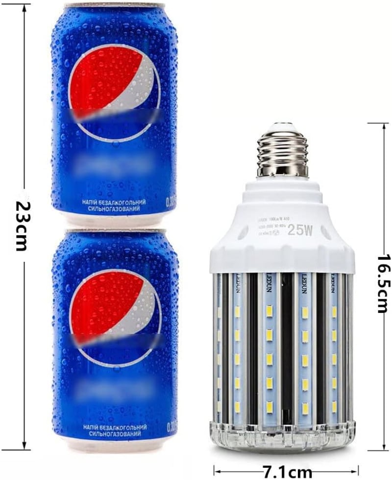 Wenscha 25W LED E27 3000K meleg fehér izzó 120W halogén helyettesítő