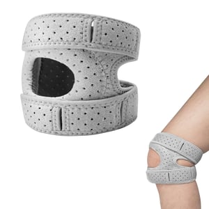 Wepai állítható patella-stabilizáló térdszorító sporthoz - szürke