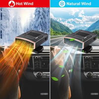 WEQNGIU 12V 200W Autófűtő Páramentesítő 2in1 Ventilátoros Hűtés Funkcióval 3