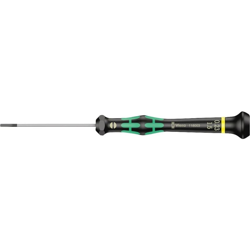 Plochý skrutkovač Wera 2035 na elektroniku – 0,23 x 1,5 x 60 mm