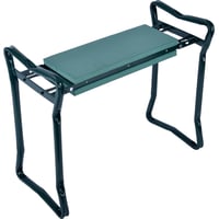Bancă de grădină pliabilă 2 în 1 WERKA PRO, 58 x 28 cm, înălțime 48 cm, scaun și suport pentru genunchi, negru 1