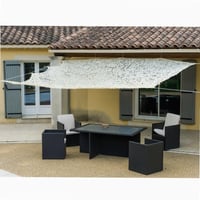 WERKA PRO Bež mrežasta sjenila 120 g/m2 3 x 4 m sjenilo za vrt 3