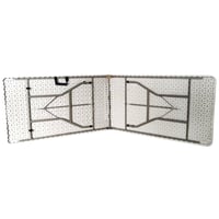 WERKA PRO Sklopivi pravokutni stol 239 x 74 x 74 cm, stol za događanja za 10 osoba, vrtni i ugostiteljski stol 4