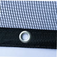 Plasă de protecție pentru piscină WERKA PRO, 100 g/m², 5x9 m, gri, polietilenă cu tratament anti-UV, cu ochiuri din aluminiu, dimensiune ochiuri 4x6 mm 3