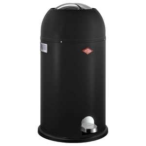 Wesco Kickmaster metalna kanta za smeće, 33 L - mat crna