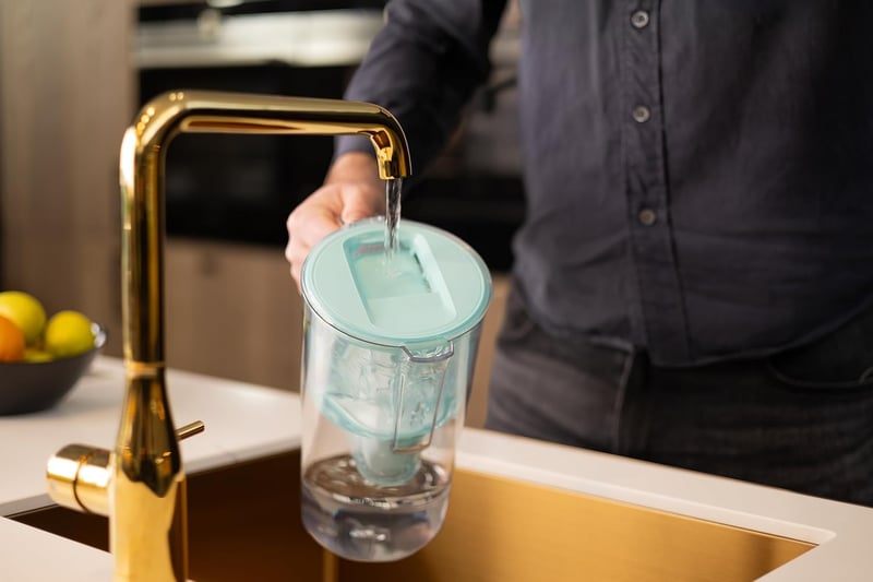 Wessper 2,5L vízszűrő kancsó Dafi Unimax Aquaphor Brita Maxtra+ kompatibilis