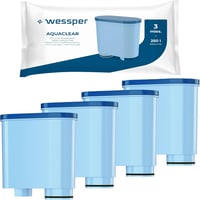 Wessper vízszűrő patron Philips Aquaclean CA6903 kávéfőzőhöz, 4 db, aktívszén 1