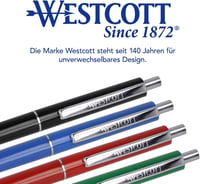Westcott Alltime Mix golyóstoll 50 db-os csomag kék tintával M hegyezéssel 6