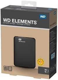Western Digital Elements 1TB USB 3.0 hordozható merevlemez Windows-hoz 7