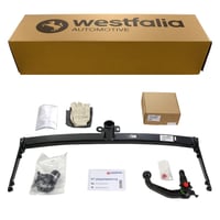 Westfalia odnímateľné ťažné zariadenie pre VW Golf 7, Audi A3, Q2, Škoda Octavia 3, Seat Leon 3 so 13-pólovou špecifickou elektroinštaláciou 1