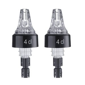 Westmark Auto-Pour dozator za piće, 2 komada, doza od 4 cl, prozirna plastika, 994022EG