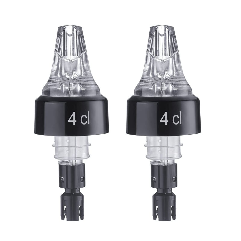 Westmark Auto-Pour dávkovací uzáver, 2 ks, objem 4 cl, priehľadný plast, 994022EG