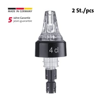 Westmark Auto-Pour dávkovací uzáver, 2 ks, objem 4 cl, priehľadný plast, 994022EG 2