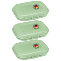 Westmark Mini kutija za užinu / Snackbox 3 kom., 300 ml, s kopčom, zelena, plastična, 235122EM 1