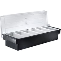 Westmark Pano nádoba na korenie a ovocie s vekom, 6 priehradiek, 400 ml/priehradka, BPA-free ABS, na barové a bufetové servírovanie 1