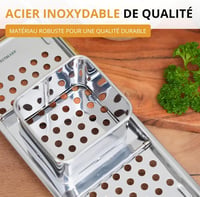 Westmark Spätzle Szeletelő Rozsdamentes Acél 31,5 cm 9