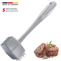 Westmark Steakmaster 62202260 bat za meso i odreske, 23,8 cm, nehrđajući čelik/aluminij, s premazom za prehrambenu industriju, srebrna 2