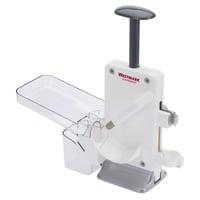 Westmark Steinomat odstraňovač kôstiek z čerešní a sliviek, dvojitý, na 2 čerešne naraz, 32,5 cm, biela/strieborná, plast/nehrdzavejúca oceľ/hliník 2