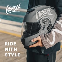 Cască Moto Westt cu Vizieră Rabatabilă și Parasolar, Certificare ECE 22.06 7